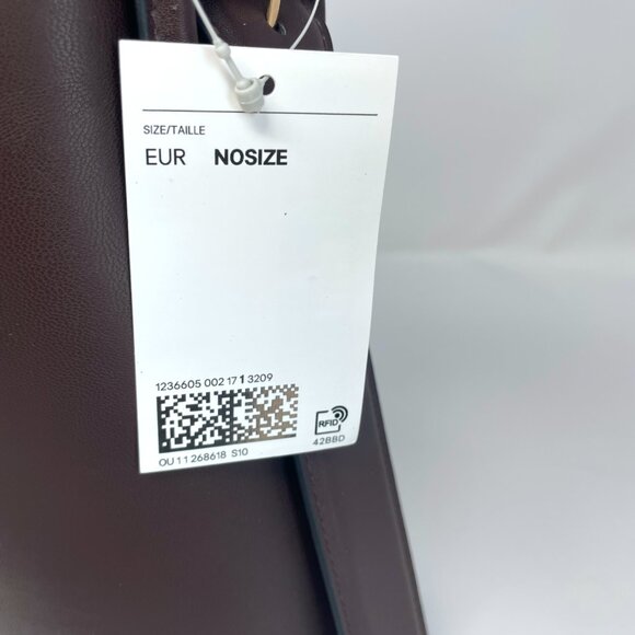 H&M NWT Dark Brown Crossbody Bag - Picture 6 of 15